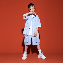 Children Jazz Dancing Out of the Girl 61 Students New Street Dance Costume Relaxation Summer Performance Girl Child Clothing