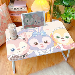 Lina Belle small table foldable table anime cartoon cute laptop stand bed eating office reading writing homework study artifact bay window dormitory ins style lazy table