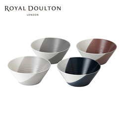 RoyalDoulton Royal Doulton high-end light luxury tableware set dinner plate bowl 4-piece set for home use