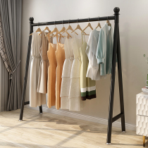 Easy drying rack landing bedroom single rod indoor coolgarment stairs hanger balcony drying rack household