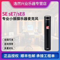 American sE Electronics SE7 SE8 small vibration heart shape pointing to sex instrument recording capacitors