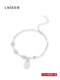 S925 Sterling Silver Hetian Jade Anklet 여성 2025 New Hot Style Niche Anklets를위한 부와 축복을받을 수있는 풋 체인 S925 Sterling Silver Hetian Jade Anklet 여성 2025 New Hot Style Niche Anklets를위한 부와 축복을받을 수있는 풋 체인