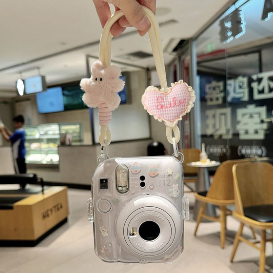 폴라로이드 보호 케이스 Fuji Mini12 보호 케이스 투명 쉘 크리스탈 쉘 Fuji Mini 12 카메라 보호 케이스 폴라로이드 보호 케이스 Fuji Mini12 보호 케이스 투명 쉘 크리스탈 쉘 Fuji Mini 12 카메라 보호 케이스