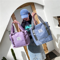 Dry and wet separation fitness bag womens swimming sports training bag small summer yoga storage bag light short-distance travel bag