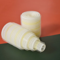 Net red air eight words Liu Hai curly hair curl hair hair roll hair lazy short hair styling self-adhesive inner button size