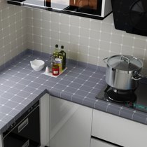 Kitchen anti-oil sticker waterproof wall sticker hearth cabinet toilet wall self-adhesive fireproof high temperature resistant desktop sticker