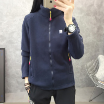 Fleet Sweater Womens Tide Outdoor Warm Fleece Jacket Casual Sportswear Cardigan Loose Size Shirt