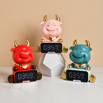 Creative cow baby ornaments porch key storage bedroom living room decoration housewarming wedding gift cute mascot