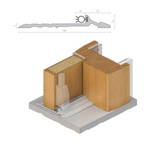 RAVEN Levin brand weatherproof critical plate sealing strip soundproof dust proof insect strip door windproof strip RP117Si