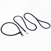 Racing grade P rope leash medium sized small dog walking dog explosion proof punch P chain training Teddy Corgi side shepherd collar