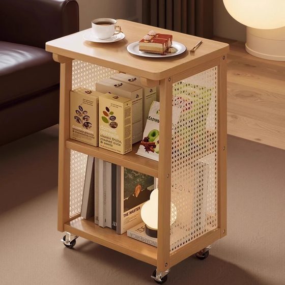 A few small coffee tables beside the sofa for household use movable living room snacks trolley storage rack for bedroom simple bedside table
A few small coffee tables beside the sofa for household use movable living room snacks trolley storage rack for bedroom simple bedside table