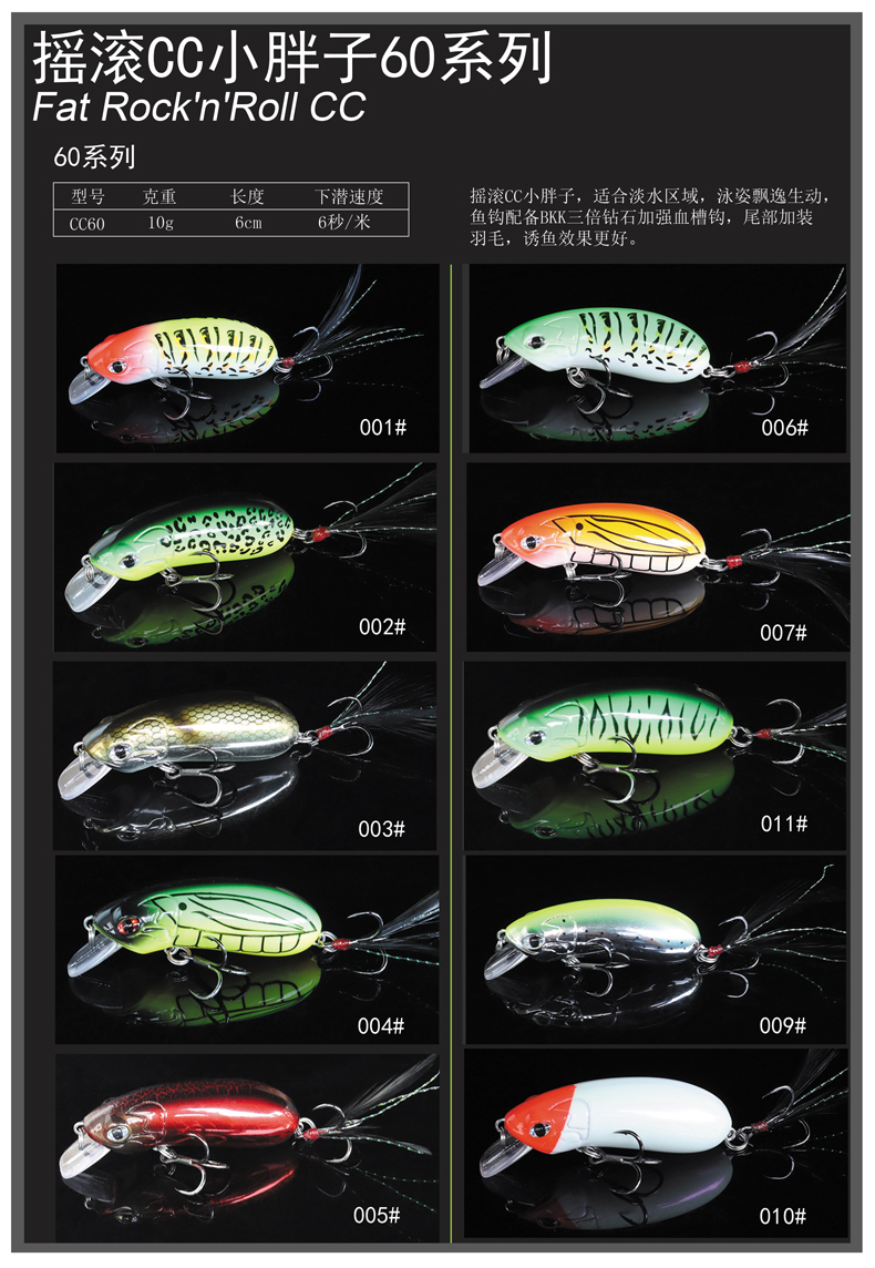 Sinking Crankbaits Fishing Lures Deep Running Crankbaits Fresh Water Bass Swimbait Tackle Gear