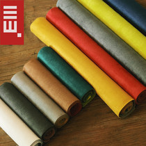 Sanshan Hall Deer Leather Suede Cloth Art Tea Mat Waterproof Cotton Linen Tea Table Cloth Tea Mat Cloth Art Table Flag Chinese Style Zen Tea Mat