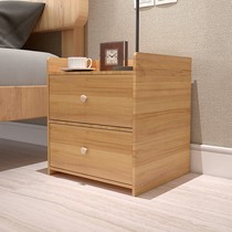 Modern simple bedside table with modern simple housekeeping locker simple cash storage cabinets live wooden shelf