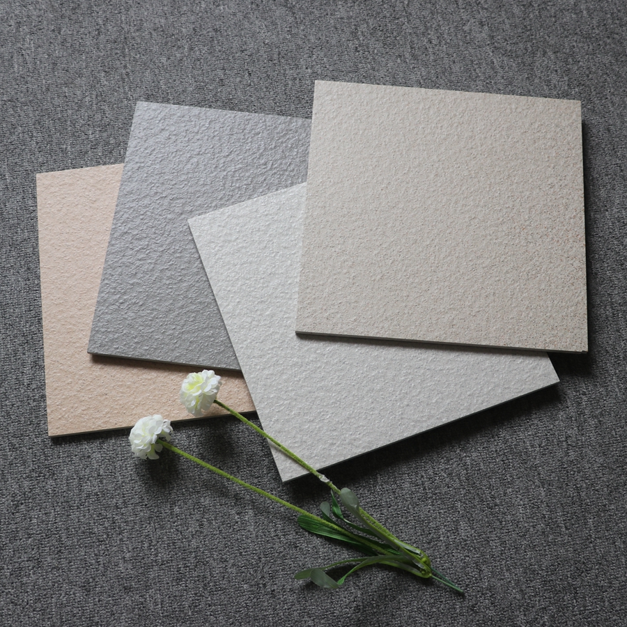 仿古砖通体麻点小瓷砖300x300凹凸粗糙面瓷片浴室卫生间防滑地砖