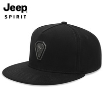 JEEP Jeep hat mens baseball cap going out casual fashion trend four seasons new hip-hop hat mens flat brim hat
