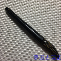Jade Jade Jade Production Brush brush ancient jade pen Tang Dynasty folk Collection Wenfang Four Treasure jade Calligraphy Brush Ancient Play Antique Collection