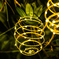 Solar Courtyard Lamp Garden Home LED Festoon Lamp View Lantern Pinewood Lamp Outdoor Waterproof Net Red Hanging Lamp