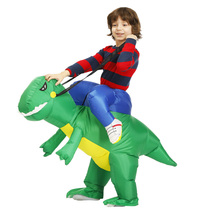 Halloween dinosaur clothes childrens performance costumes parent-child performance costumes cartoon costume cos dinosaur inflatable suit