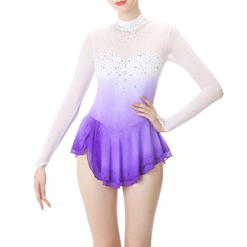 custom size figure skating dress for girls women Custom figure skating  costume skating clothing children girls