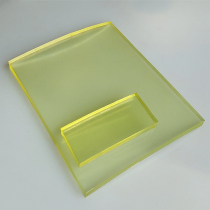 Polyurethane square plate PU flat plate Uli gasket elastic rubber block shock absorption pressure resistance wear-resistant knife mold pad beef tendon plate