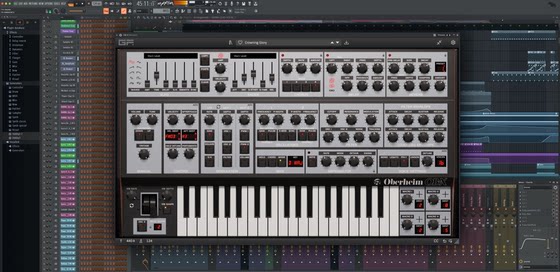 Gforce Oberheim OB-X 시뮬레이션 신디사이저 전자 드럼베이스 플러그인 스타일 WIN/MAC Gforce Oberheim OB-X 시뮬레이션 신디사이저 전자 드럼베이스 플러그인 스타일 WIN/MAC