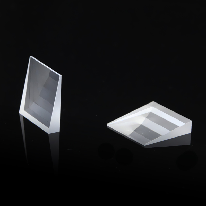 楔形镜 光学9玻璃40*40三棱镜楔形镜片定制眼科视像移位三棱镜