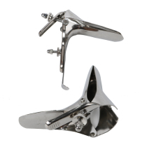 Stainless steel vaginal endoscope Gynecological examination speculum endoscope vaginal dilator Medical 304 vaginal expander 10CM