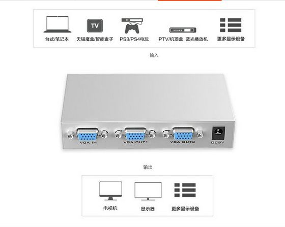 MAITTO VGA DIVIDER 2/4/8/16 포트 1 점 2/4/8/16 1 포인트 4VGA 주파수 분배기 2 개 중 TV 컴퓨터 모니터 모니터 디스플레이 주파수 분배기 연결 MAITTO VGA DIVIDER 2/4/8/16 포트 1 점 2/4/8/16 1 포인트 4VGA 주파수 분배기 2 개 중 TV 컴퓨터 모니터 모니터 디스플레이 주파수 분배기 연결
