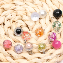 Cardigan button womens shirt transparent round pearl button knitted sweater skirt children spring summer autumn clothes