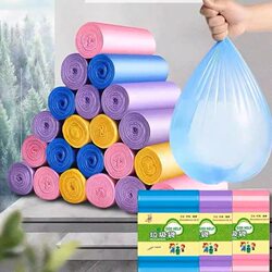 Household disposable flat garbage bag PE plastic bag kitchen bathroom storage classification bag