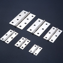 Stainless steel small hinges multi-specification sound-absorbing door and window hardware accessories hinges wardrobe doors mini swing hinges