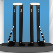 Cabinet drawer retractable table slide invisible pull table rail flat pull folding table rail accessories with feet