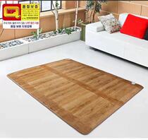 South Korea electric blanket single and double temperature control household living room bedroom floor large size timing floor mat anti-radiation electric mattress