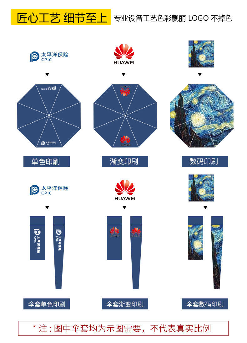 雨伞logo男女全自动折叠商务黑胶太阳伞广告礼品伞送人可印字