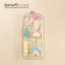 Benefit creative little crowdsourced figure applies Apple 13promax mobile phone shell iphone12 silicone mini soft xsmax creative xr cartoon 8plu