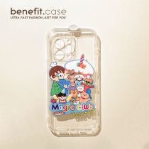 Benefit Japan-ROK cute magic club applies Apple 13promax mobile phone shell iphone12mini