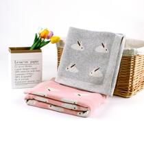 Baby Blankets Knitted Newborn Swaddle Wrap Blanket Cartoon
