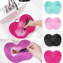 Silicone Makeup Brush Cleaning Pad Mat Brush Washing Tools