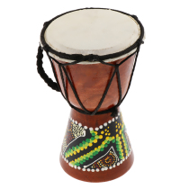 African Dancing Djembe Drum Bongo Wooden Musical Instrument