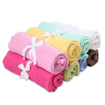 Summer Cotton Baby Blankets 8 Candy Colors Infants Travel B
