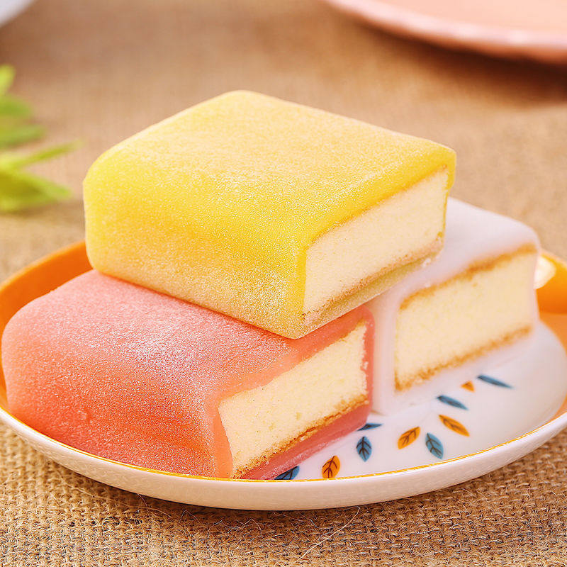 冰皮蛋糕麻薯糯米早餐食品小面包网红零食传统西式糕点