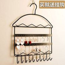 Jewelry storage box earrings earrings ear studs hand jewelry display shelf small exquisite outfit necklace hair accessories box artifact