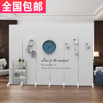 Screen partition living room modern simple folding screen folding mobile office home porch decoration bedroom shelter