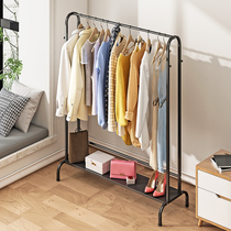 Nordic Creative Clothes Hat Rack Iron Art Floor Bedroom Home Net Red Hanging Hanger Minima Modern Clothes Holding Shelf