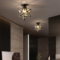 SILO LIGHT AISLE LIGHT HALLWAY LIGHT STARS NET RED LIGHT DECORATION INTO THE HOUSE LIGHT DOOR HALL LAMP XUAN GUAN LIGHT BALCONY LIGHT NORDIC LAMPS