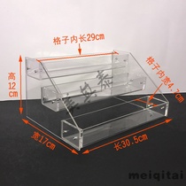 City Tobacco Acrylic Display Cabinet Counter Placement of display case Shelf Cigarette Case Multilayer Ladder Shelf Desktop Table-top