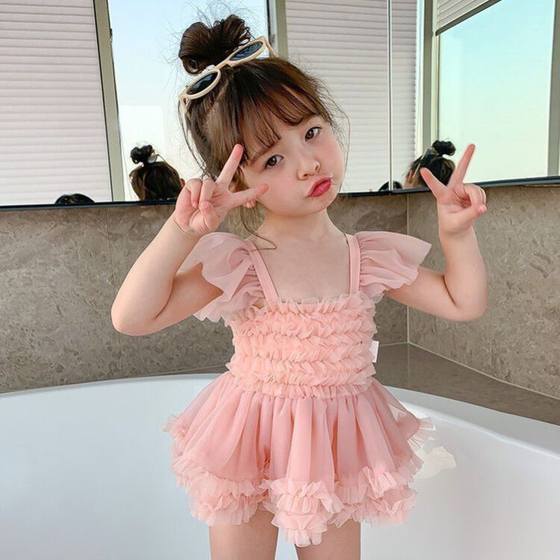 Children's swimsuit girl sweet foreign style bodies lace dress -style cute swimwear middle school girl girl
Children's swimsuit girl sweet foreign style bodies lace dress -style cute swimwear middle school girl girl