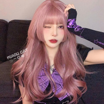Mouthmeow Wig Woman Han Style Gentle Nature Big Roll Realistic Liu Helolita Net Red Daily Jk Full Headgear Style