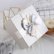 Gift box square gift packing box super birthday gift box simple creative companion gift box